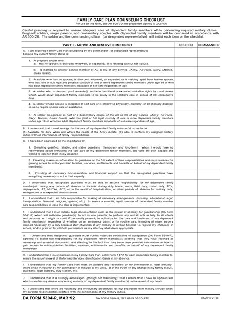 31 Free Army Counseling Forms Da 4856 Fillable Templatelab