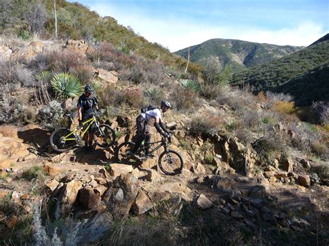 These mountain bike runs come complete with trails, fire roads and single tracks offering you all the downhill adventure you could want without the i had the opportunity to check out big bear mountain resorts (snow summit and bear mountain in the wintertime) this past weekend, and boy am i. Noble Canyon - Southern California Guided Mountain Biking ...