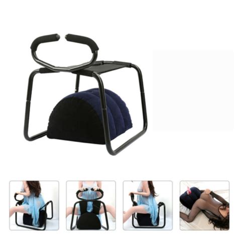 300lb weightless sex chair stool w inflatable pillow position aid bouncing love ebay