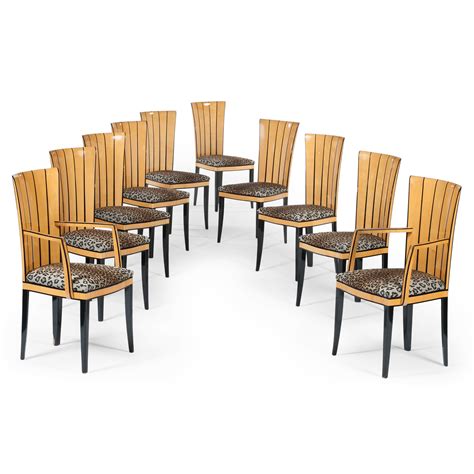 My husband and i have an original knoll saarinen dining table. Eliel Saarinen for Arkitektura Dining Chairs | Cowan's ...