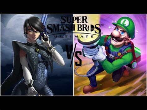 Super Smash Bros Ultimate Bayonetta Vs Luigi YouTube