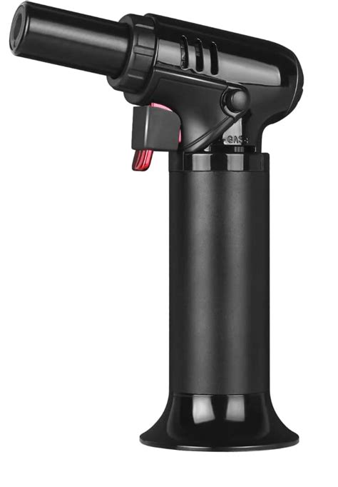 Premium Butane Torch With Safety Lock & Butane Fuel Level Window