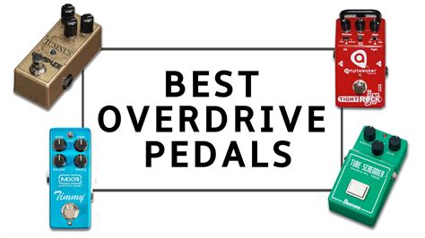 There are many different overdrive pedals out there, and if you're a beginner guitarist, it can be difficult to know the following are my list of the best overdrive pedals for tube amps, ranked from #1 to #6. Best Overdrive Pedal 2021 | Christmas Day 2020