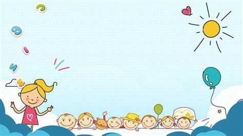 3 Cute Childrens Cartoon Ppt Backgroundsbest Powerpoint Templates And