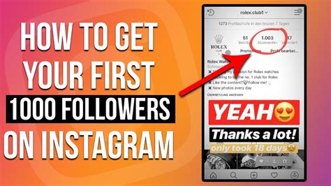 How To Get Your First 1000 Followers On Instagram 10 Steps To 1000
