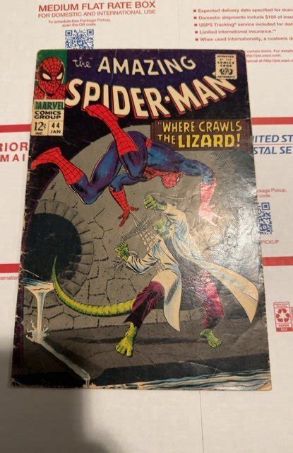 The Amazing Spider Man 44 1967 The Lizard Comic Books Silver Age