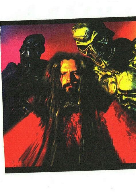 Rob Zombie Band Sticker Album Cover Art Heavy Metal Music Red Decal