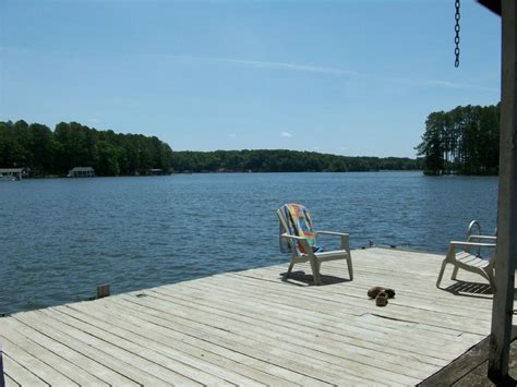 Houses, apartments, villas, cottages, boats, beach houses Lake Gaston Cottage Rental: Gorgeous Waterfront Views Deep ...