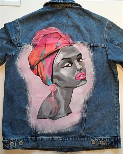 Source By Madhvibhati712 Denim Hand Jacket Jackets Painted In 2020