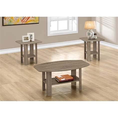 Check out our monarch table decor selection for the very best in unique or custom, handmade pieces from our shops. monarch 3 piece coffee table set in dark taupe - i 7927p
