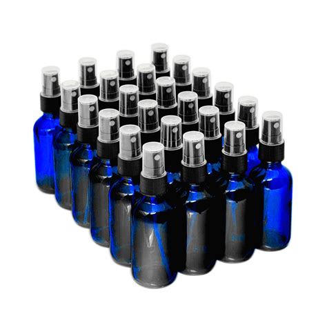 7 Colors Available The Bottle Depot Bulk 24 Pack 2 Oz Cobalt Blue Glass Bottles With Spray