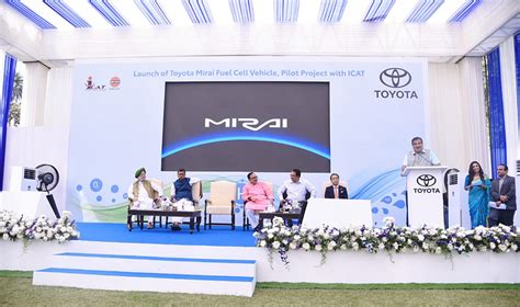 Toyota Launches Indias First Hydrogen Fuel Cell Powered Electric Vehicle