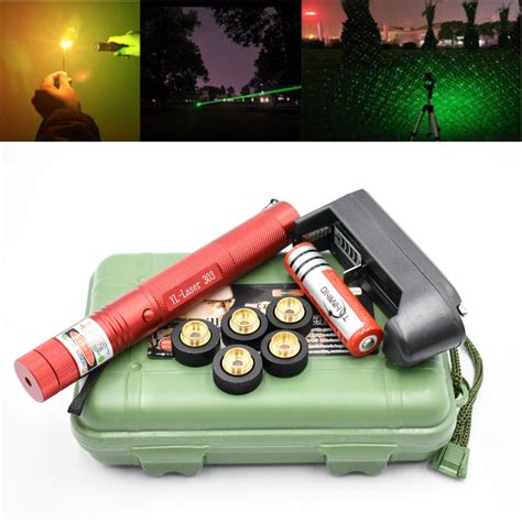 Military Green Laser Pointers 532nm 10000m High Power Lazer Flashlight