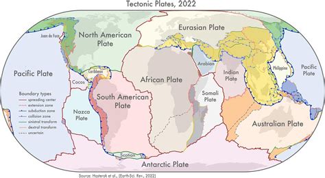 plate tectonic maps have been updated time news