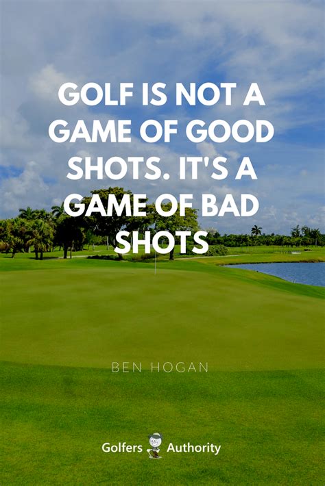 The 60 Best Golf Quotes Of All Time Golfers Authority