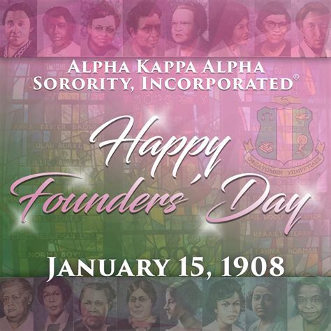 Alpha Kappa Alpha On Twitter Happy 109th Founders Day
