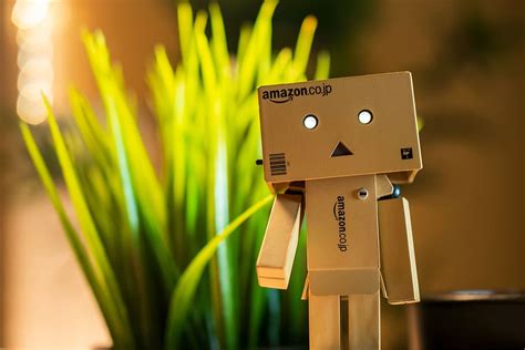 Hd Wallpaper Danbo Cardboard Robot Dandelion Wood Material Toy