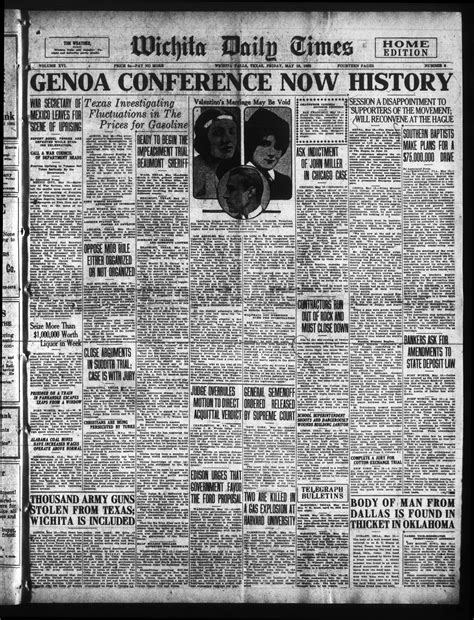 Wichita Daily Times (Wichita Falls, Tex.), Vol. 16, No. 6, Ed. 1 Friday