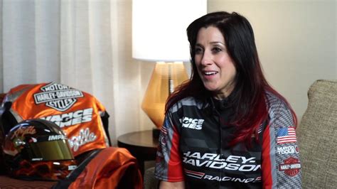 Angelle Sampey Makes Her Harley Davidson Vance Hines Factory Pro