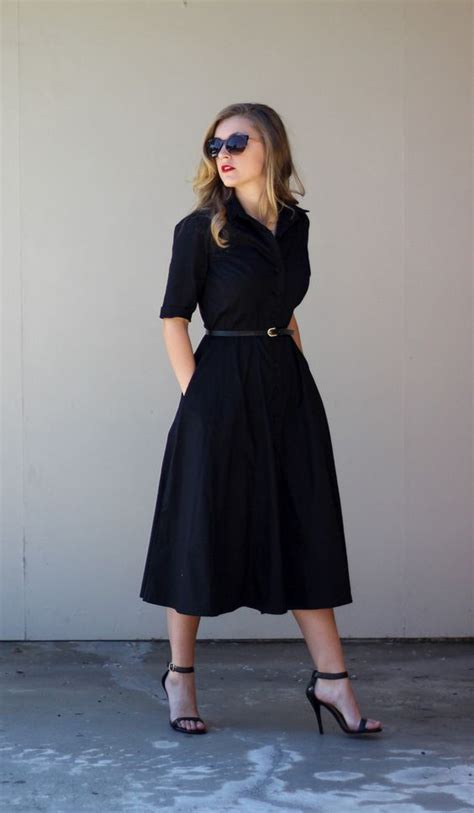 30 Chic And Cute Shirt Dress Outfit Ideas