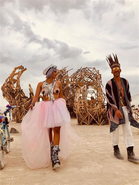 Burning Man Fashion Wildest Outfits From Desert Festival Photos News Au