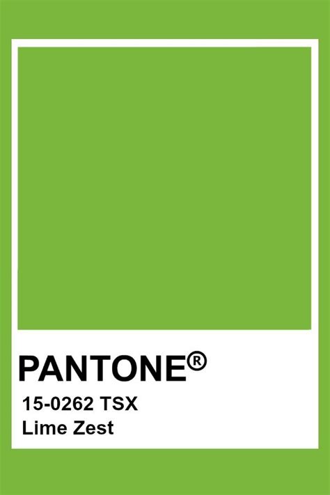 Pantone Lime Zest Pantone Colour Palettes Pantone Green Shades