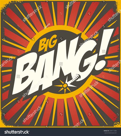 Big Bang Explosion Cartoon