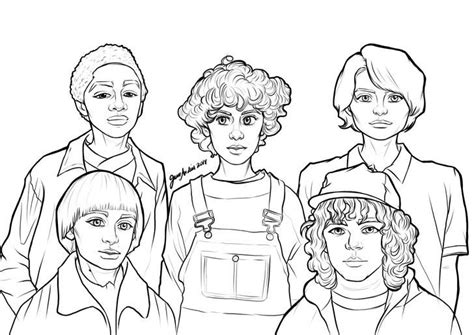 Top 52 Imagen Dibujos De Stranger Things Para Colorear Faciles Ecover Mx