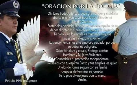 Oracion Con La Palabra Policia Oracion Por Los Policias Oraciones