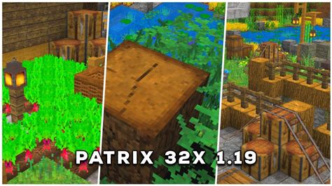 Review Patrix 32x Texture Pack Mcpemcwin10 119 Youtube