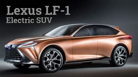 Lexus Lf 1 Limitless Concept Electric Suv Luxury Crossover New