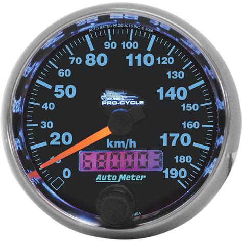 Auto Meter 2 58in Kmh Speedometer Fortnine Canada