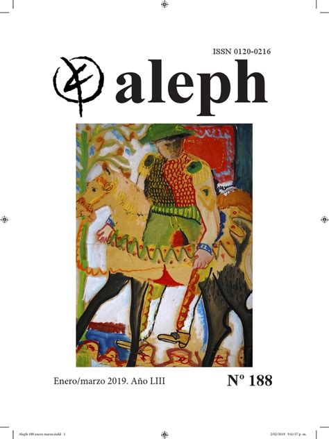 Revista Aleph No 188 Enero Marzo 2019 53 Años Pdf Teoría De La