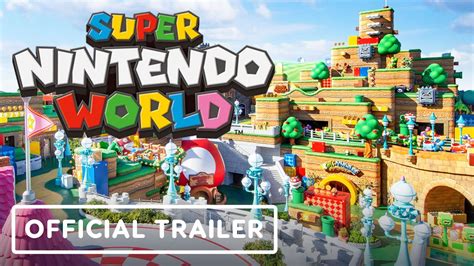 Super Nintendo World Official Nintendo Theme Park Reveal Trailer