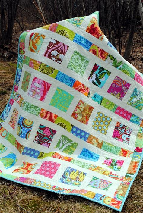 Pdf Baby Quilt Patternquick And Easy2 Charm Square