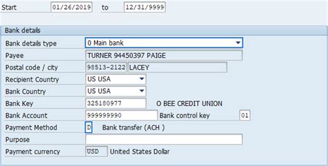 I'm freelancing for a new company and a junior accountant there is asking for me to provide my bank information for ach payment on a company letterhead. giving them to someone isn't a security concern. Bank Details - Copy and Update Record | HRMS Support Hub