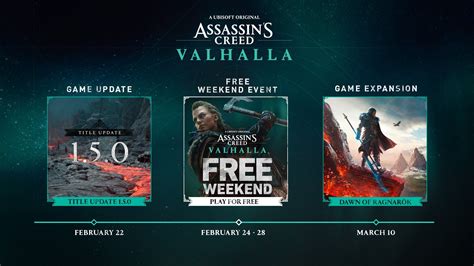 Assassin S Creed Valhalla La Roadmap Del 2022 Patch 1 5 E Weekend