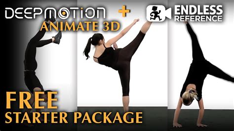 Deepmotion Animate 3d Free Starter Package Ai Motion Capture Youtube