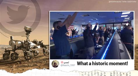 Live footage as nasa mars perseverance rover is set to land on martian soil. Netizens cheer as NASA's Perseverance makes historic ...