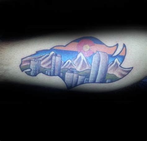 We also offer tattoo shops special pricing. 20 Denver Skyline Tattoo Designs For Men - Colorado Ink Ideas