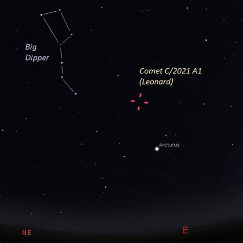 Comet Leonard Still Might Become 2021s Brightest