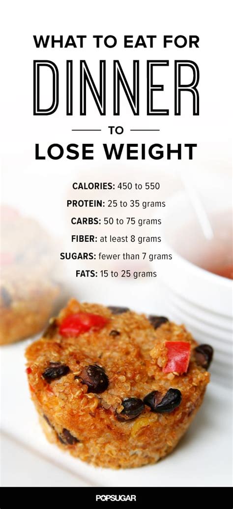what to eat for dinner to lose weight popsugar fitness