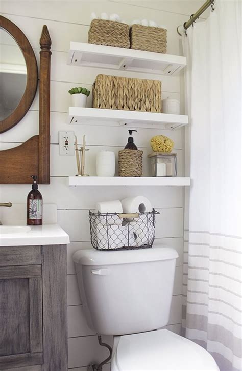 45 Best Over The Toilet Storage Ideas And Designs For 2021