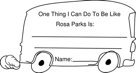Rosa Parks Bus Clip Art At Clker Com Vector Clip Art Online Royalty