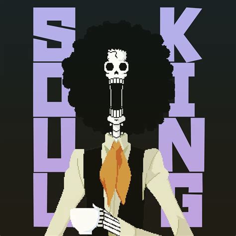 Pixel Art Of Brook Onepiece