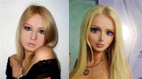 Valeria Lukyanova Before And After Maquiagem Estética Humano