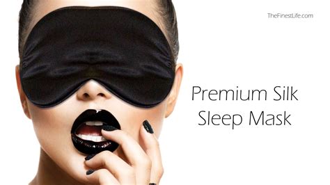 Silk Sleep Mask For Women The Finest Life