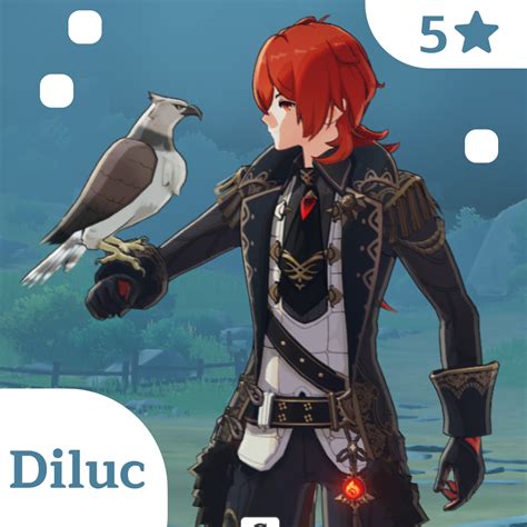Here are the complete lists of talent and ascension materials for diluc in genshin impact. Buy Genshin Impact + Diluc EU + 7 AR and download