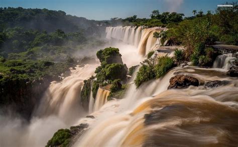 Iguazu Falls Hd Wallpaper Iguazu Waterfalls Waterfall Iguazu Falls