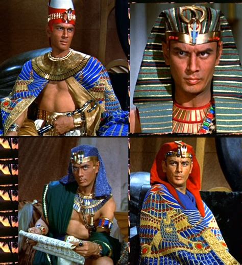 Yul Brynner In The Ten Commandments Vintage Orig Photo Barechested Porn Sex Picture